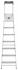  Aluminium  LADDER  with  multi function tray. STANDARDLINE  L60 - 7 step